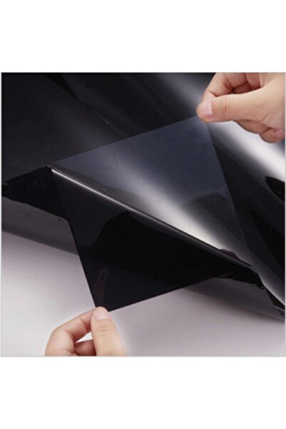 Temiz Pazar Film pentru geamuri negru deschis 75 cm x 2 metri 35% 1 pentru ge...