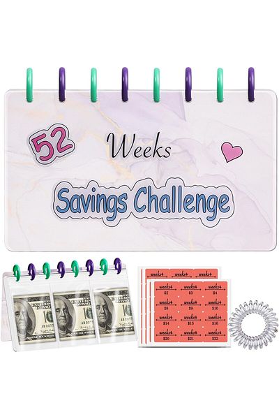 erorex Money Saving Challenge Binder 52 Week Money Saving Challenge Book Envelopes Money Saving Challenge
