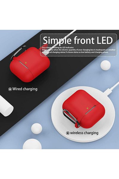erorex Earbuds Charging Case Replacement For Buds Pro 700Mah 2.5W Wireless Charging Case Support Wireless