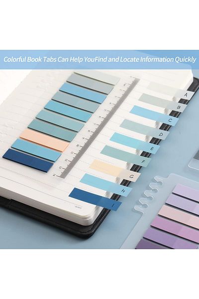 erorex Sticky Tabs For Annotating Books Clear Sticky Notes For Binders Page Markers For Notebooks Multi