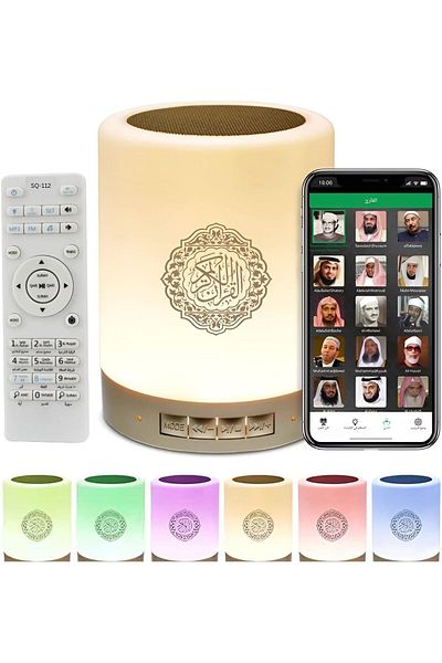 erorex مكبر صوت مغناطيسي بلوتوث متعدد الألوان RGB وحامل هاتف عالي الجودة مع صوت صغير بتقنية البلوتوث