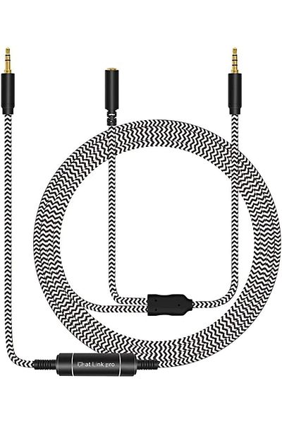 erorex Audio Earphone Cable With Volume Control For Gaming Headset 2Meters