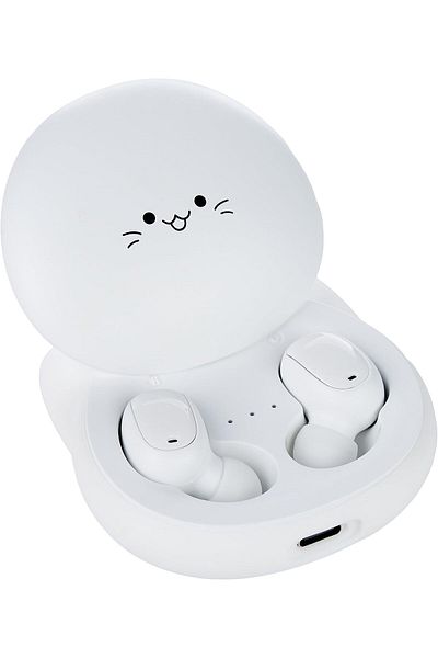 erorex Blue Deep Bass Wireless Earbuds 3 White