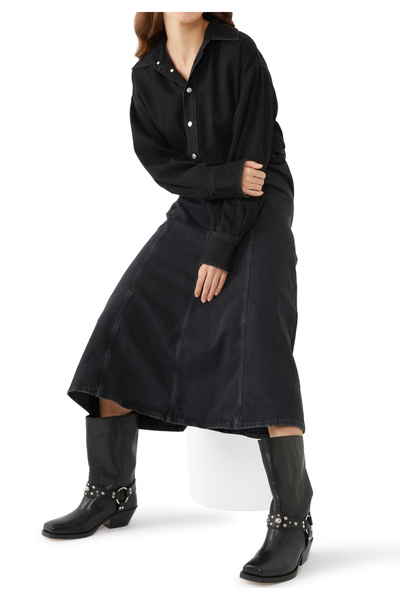 ISABEL MARANT Yüksek Topuklu Deri Kovboy Çizmesi