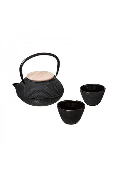 Secret de Gourmet Set ceainic din fonta cu 2 cesti, Asian Flavors, 800 ml
