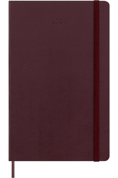 erorex 2024 12 Month Weekly Large Hardcover Notebook