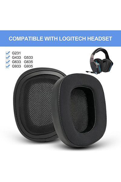 erorex Ear Pads Cushions Replacement For Sony Playstation 5 Ps5 Pulse 3D Wireless Headset Breathable Mesh