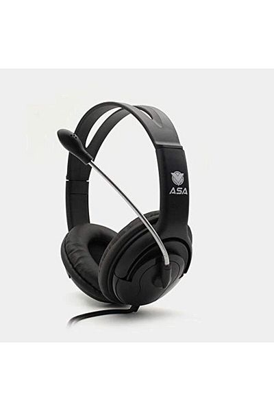 erorex Wired Over Ear Gaming Headset With Microphone Black