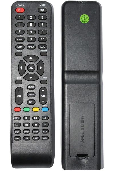 erorex جهاز تحكم عن بعد بديل متوافق مع أجهزة تلفزيون LCD LED من Dansat وImpax