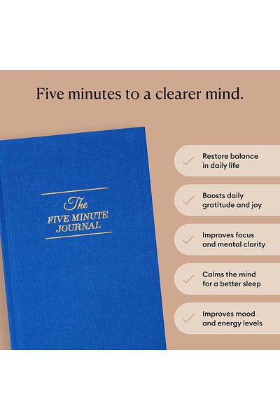 erorex : The Five Minute Journal Daily Gratitude Journal For Happiness Mindfulness And Reflection Undated