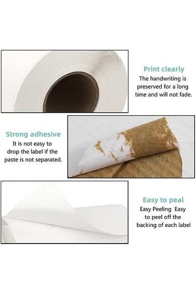 erorex Direct Thermal Labels 2 Roll Self Adhesive Address Shipping Mailing Postage Blank Stickers 5.91