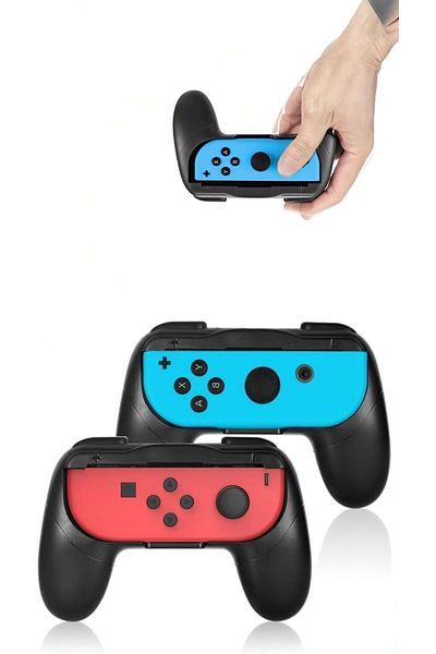 erorex عزز راحة اللعب لديك: حامل مقبض Switch Grip لوحدات تحكم Nintendo Switch Joycon