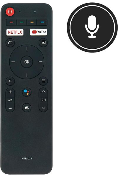 erorex جهاز تحكم عن بعد للتلفزيون من سوني يعمل مع أجهزة تلفزيون برافيا الذكية LCD LED HD وأزرار Netflix باللون الأسود
