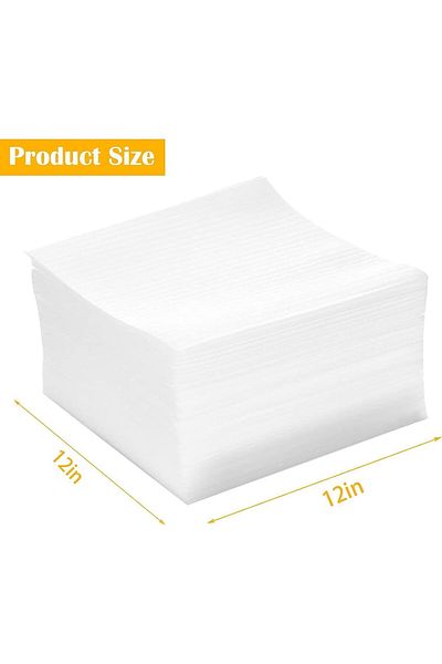 erorex 50Pack Cushion Foam Pouches 12X12 Inch Packing Cushioning Supplies For Moving Foam Wrap Pouches