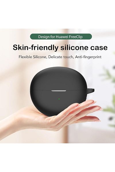 erorex حافظة جلدية لسماعات Air Pods 4 2024، حافظة جلدية محمولة واقية للرجال والنساء مع مشبك آمن