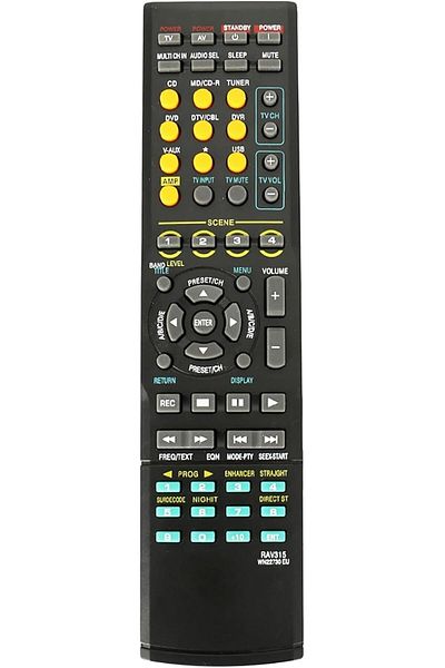 erorex جهاز تحكم عن بعد بديل Rc 681M مناسب لجهاز استقبال الصوت والفيديو المنزلي Onkyo Ht R550 Ht R508 Skw550 Ht