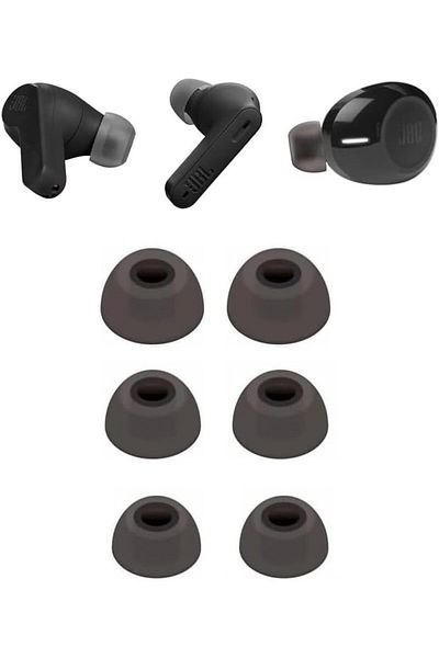 erorex 4 Pairs Silicone Ear Tips Compatible With Jbl Tune Flex Earbuds Replacement Silicone Ear Buds