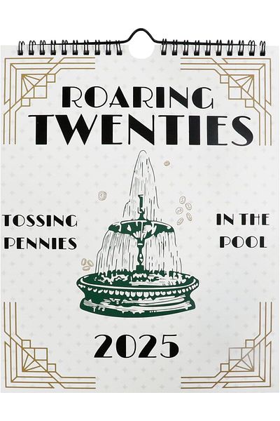 erorex 2025 Roaring Twenties Calendar Wall Calendar 2025 Lyric Calendar Ts Roaring Twenties Taylor