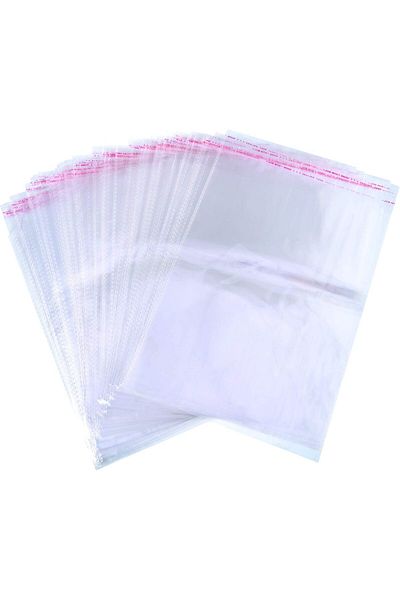 erorex Clear Cellophane Bags Plastic Self Sealing Opp Cellophane Poly Bags Self Adhesive Plastic Bags For