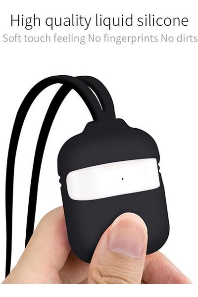erorex Compatible Airpods Pro Leather Case Genuine Leather Vintage Portable Shockproof Protective Cover