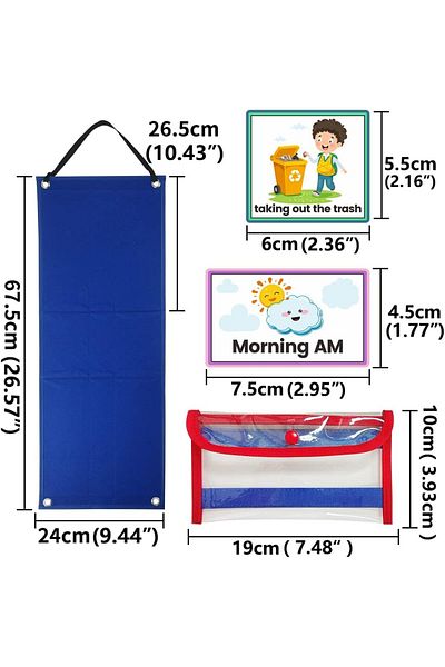 erorex Visual Schedule Chart For Kids Daily Routine Cards 70 Pieces Multiple Kids Routine Cards Behavioral