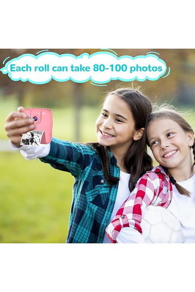 erorex 9 Rolls Instant Camera Print Refill Paper Photo Printer Thermal Paper Rolls Compatible With Vtech