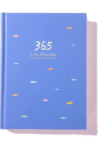 erorex 365 Days Daily Weekly Monthly Planner One Page Per Day A5 Small Personal Pocket Diary Hard Cover