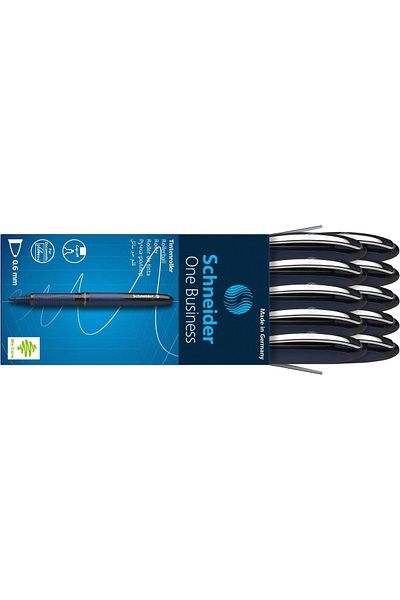 erorex One Business Rollerball Pen 0.6Mm Black Box Of 10 183001