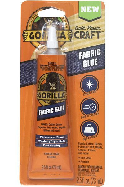 erorex Waterproof Fabric Glue 2.5 Ounce 1 Pack Clear