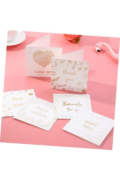erorex Greeting Cards 12 Sheets Cards Blank Postcards Wedding Cards Thank You Cards Wedding Greeting