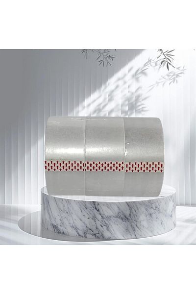 erorex Packing Tape Transparent Strong Adhesive 3 Pieces 48Mm*100 Yards Bhtc Recommended 3 * 100 Yards