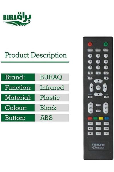 erorex Mtc Dansat 2018 Asianet Hd Set Top Box مناسب لجهاز التحكم عن بعد الخاص بالتلفزيون باللون الأسود