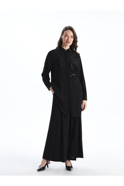 LC Waikiki Loose Fit Women's Trousers with Elastic Waist (S5)