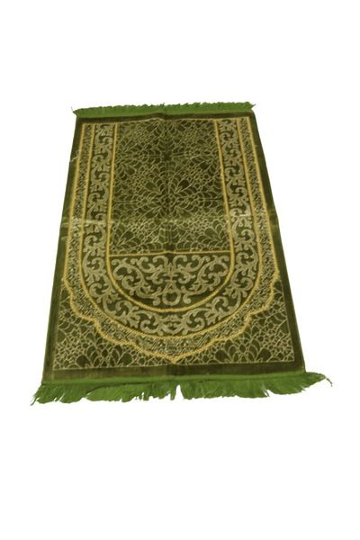 smart home Turkish Quilted Prayer Rug With Jalal In Embossed Quilted Islamic Graphic Design/Prayer Sheet