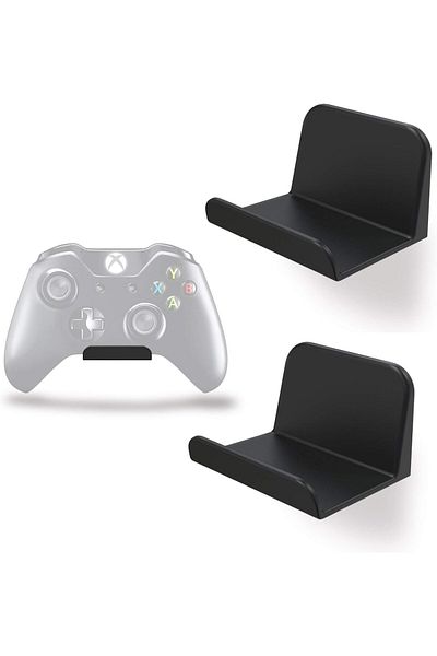 erorex Wall Mount Stand Holder For Game Controller Headphones 2 Pack Adhesive 3M Included Hangers