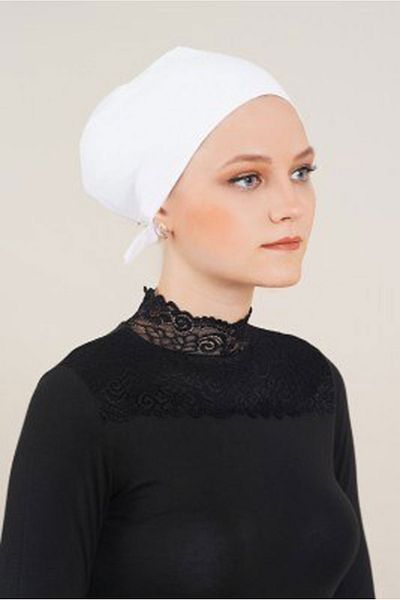 Pumpkin 3-Piece Women's Seamless Bonnet
