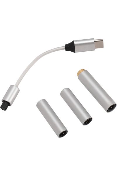 erorex Aviation Headset Adapter Ga Dual Plug To Airbus 5 Pin Xlr For Airbus Aircraft Compatible With Most