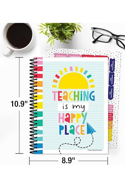 erorex Happy Place Teacher Planner