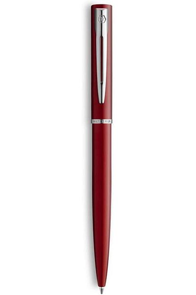 erorex Allure Ballpoint Pen Red Lacquer Medium Point Blue Ink Gift Box