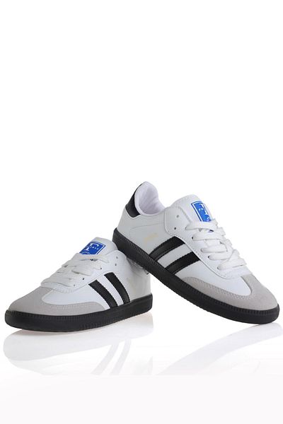 Freemax Adidași unisex - Pantofi sport flexibili și moi - Alb/Negru