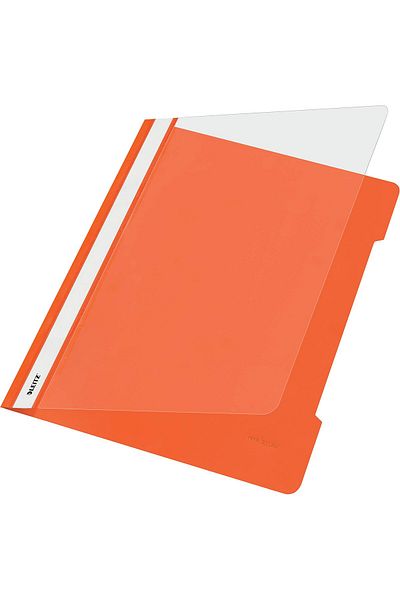 erorex Standard A4 Folder With Long Labeling Field Pvc A4 Orange
