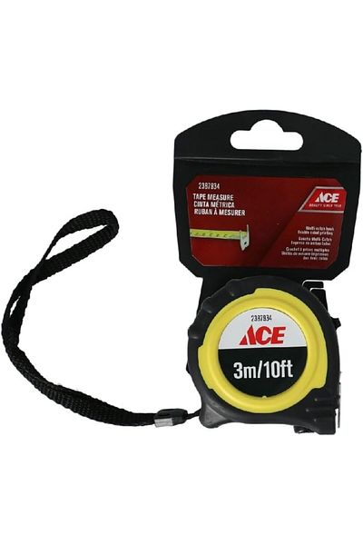 erorex Double Sided Measuring Tape Black And Yellow 16Mm X 3M