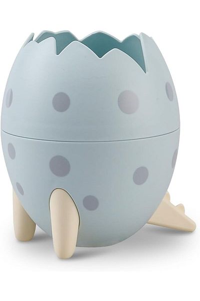 erorex Pen Holder For Desk Dinosaur Egg Color Pencil Holder Pen Cup Makeup Brush Holder Stationery