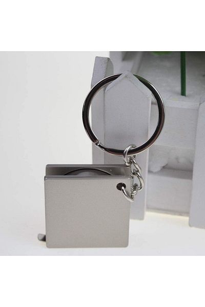 erorex Retractable Tape Measure Keychain Body Measuring Tape Key Ring Compact Tape Measure For Purse