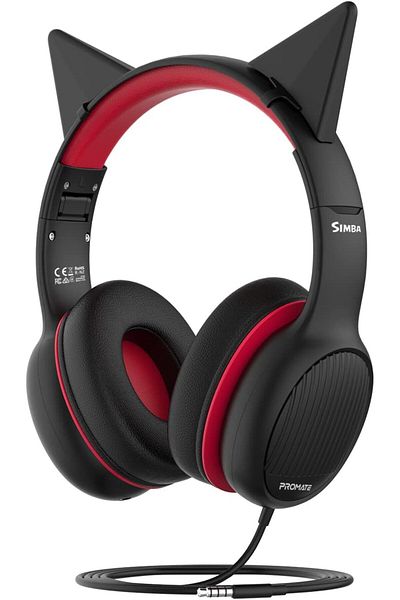 erorex Wireless Headphone Powerful Deep Bass Bluetooth V5.0 Headphone With Microsd Playback 3.5Mm Wired