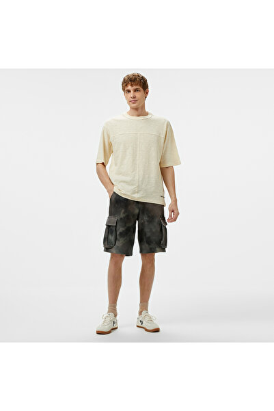 United 4 UNITED4 Erkek Haki Şort