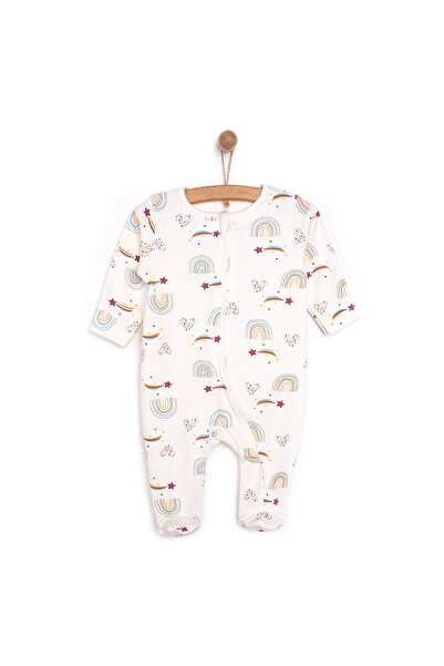 ebebek Hello Baby HelloBaby Yenidoğan Kız  Patikli Tulum Kız Bebek