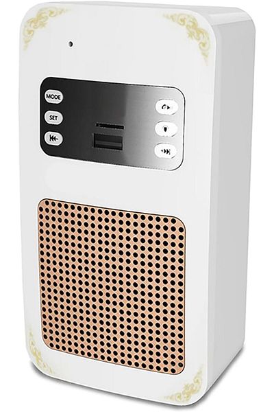 erorex Portable Bluetooth Speaker 4 In 1 Quran Speaker With 16 Colors 3D Print Moon Lamp Night Light Quran