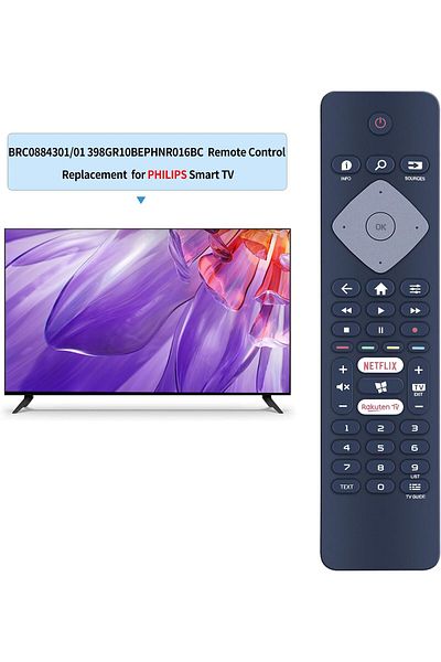 erorex Bn59 01259E Replacement Remote Control For Samsung Smart Led Tv Un40Ku6290 Un40Ku7000 Un40Ku700D