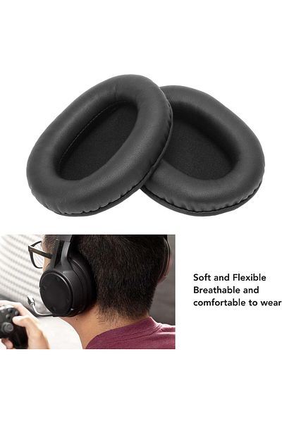erorex Replacement Ear Pads For Skullcandy Crusher 3.0 Wireless Hesh3 Earphones Protein Leather Sponge Ear